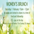 Women's Brunch - Saturday 1st February 10am-12pm